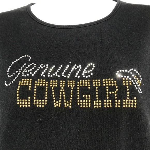 Pleasant Shade  Crystal Studded Genuine Cowgirl - Picture 2 of 6